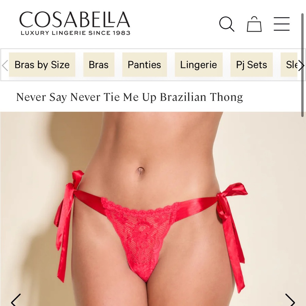 NWT Cosabella Brazilian